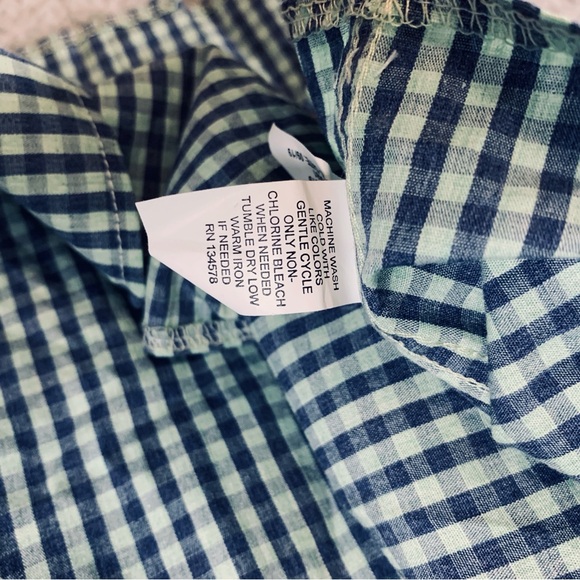 Ralph Lauren Shirt Men's Long Sleeve Button Up Cotton Plaid Green Size 3XB Big - Picture 11 of 11